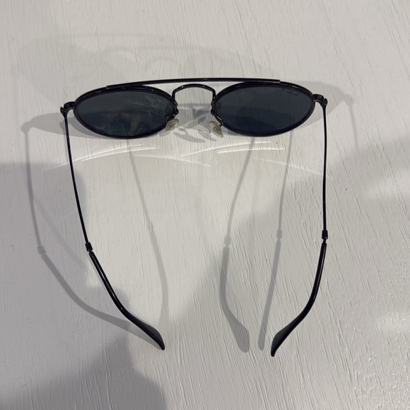 Black ROUND DOUBLE BRIDGE ray ban - Picture 3 of 5